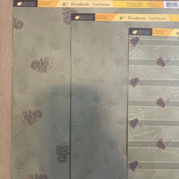 American Traditional Designs Scrapbook Paper - Picture 2 of 3